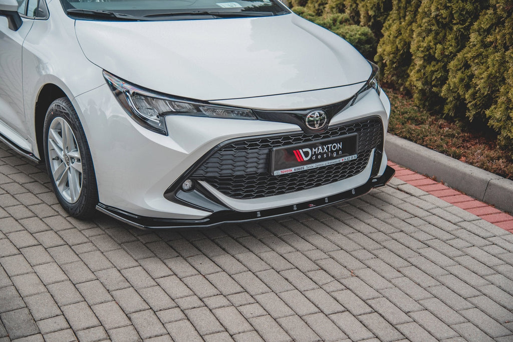 Prelungire splitter bara fata Toyota Corolla XII Touring Sports Hatchback 2019- v2 - Maxton Design