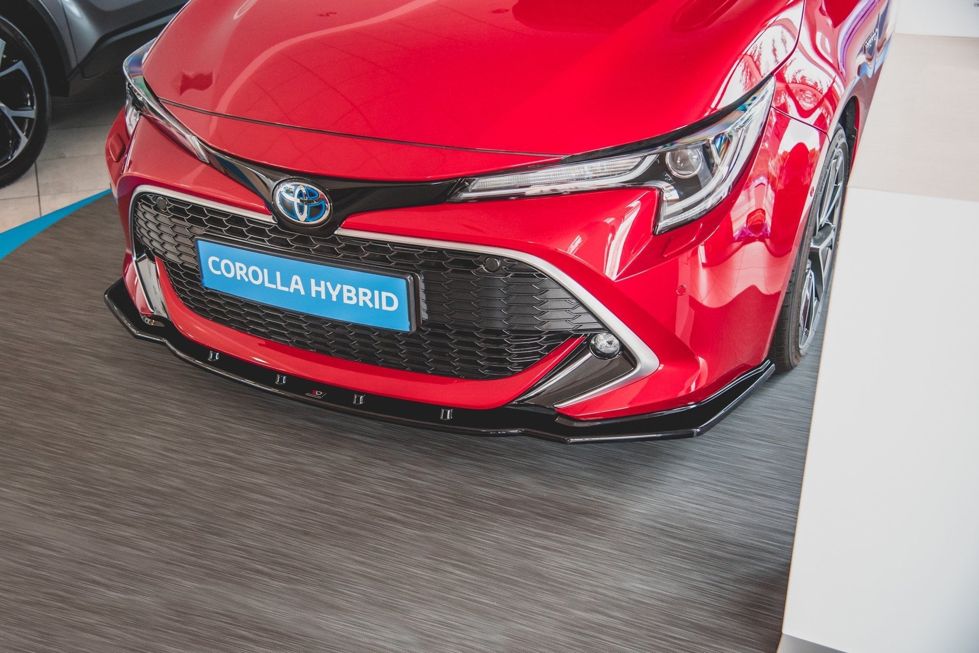 Prelungire splitter bara fata Toyota Corolla XII Touring Sports Hatchback 2019- v2 - Maxton Design