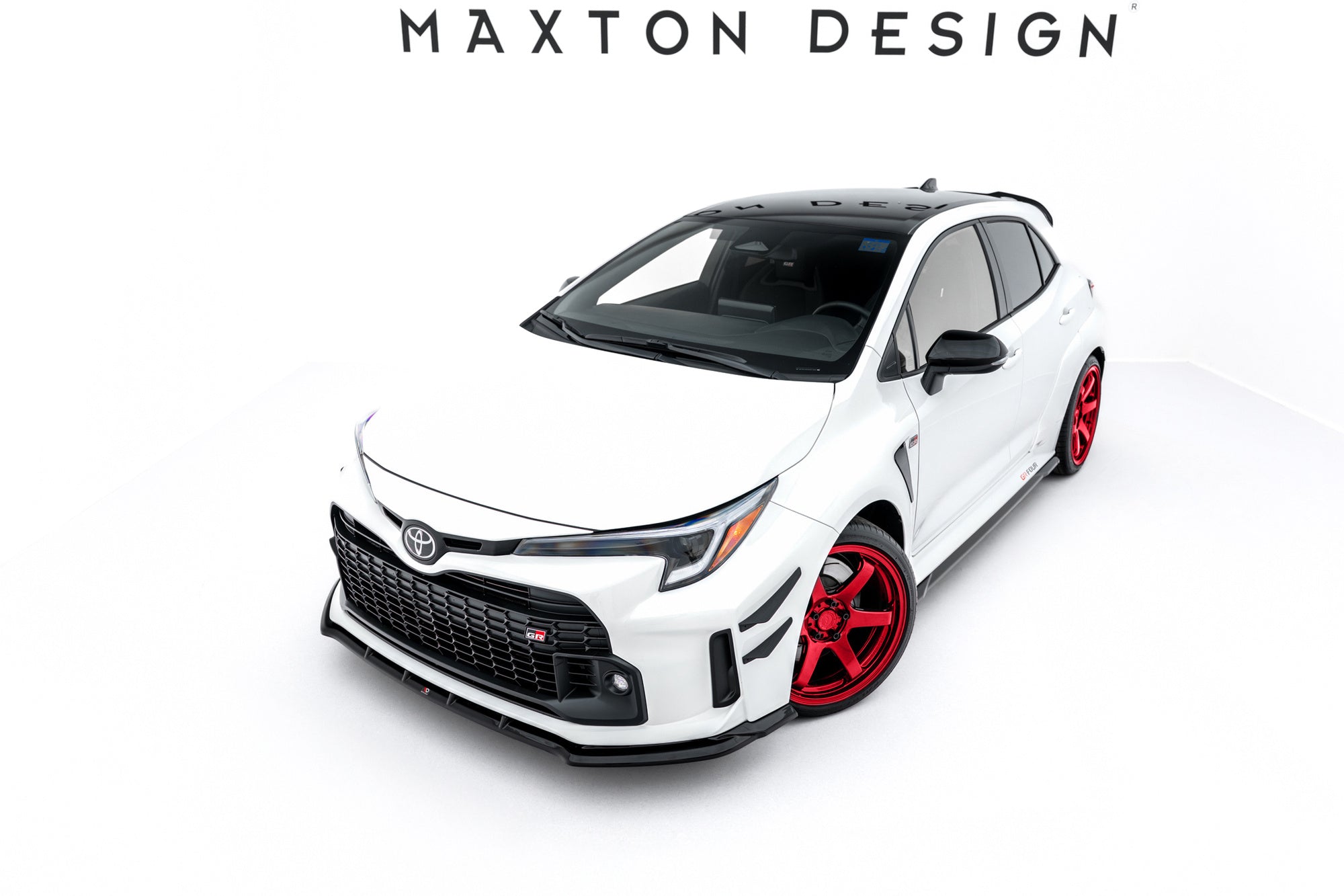 Prelungire splitter bara fata Toyota GR Corolla Mk12 2022-2024 v1 - Maxton Design