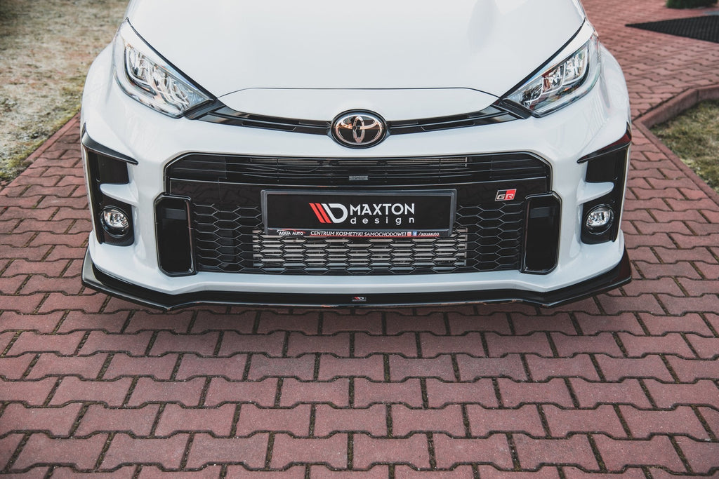 Prelungire splitter bara fata Toyota GR Yaris Mk4 2020- v1 - Maxton Design