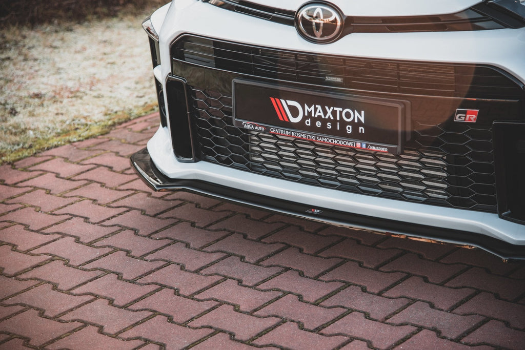 Prelungire splitter bara fata Toyota GR Yaris Mk4 2020- v1 - Maxton Design