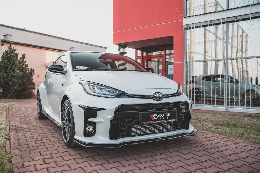 Prelungire splitter bara fata Toyota GR Yaris Mk4 2020- v1 - Maxton Design