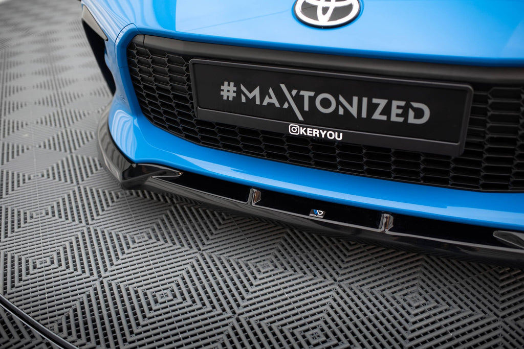 Prelungire splitter bara fata Toyota GR86 Mk1 2021- v1 - Maxton Design