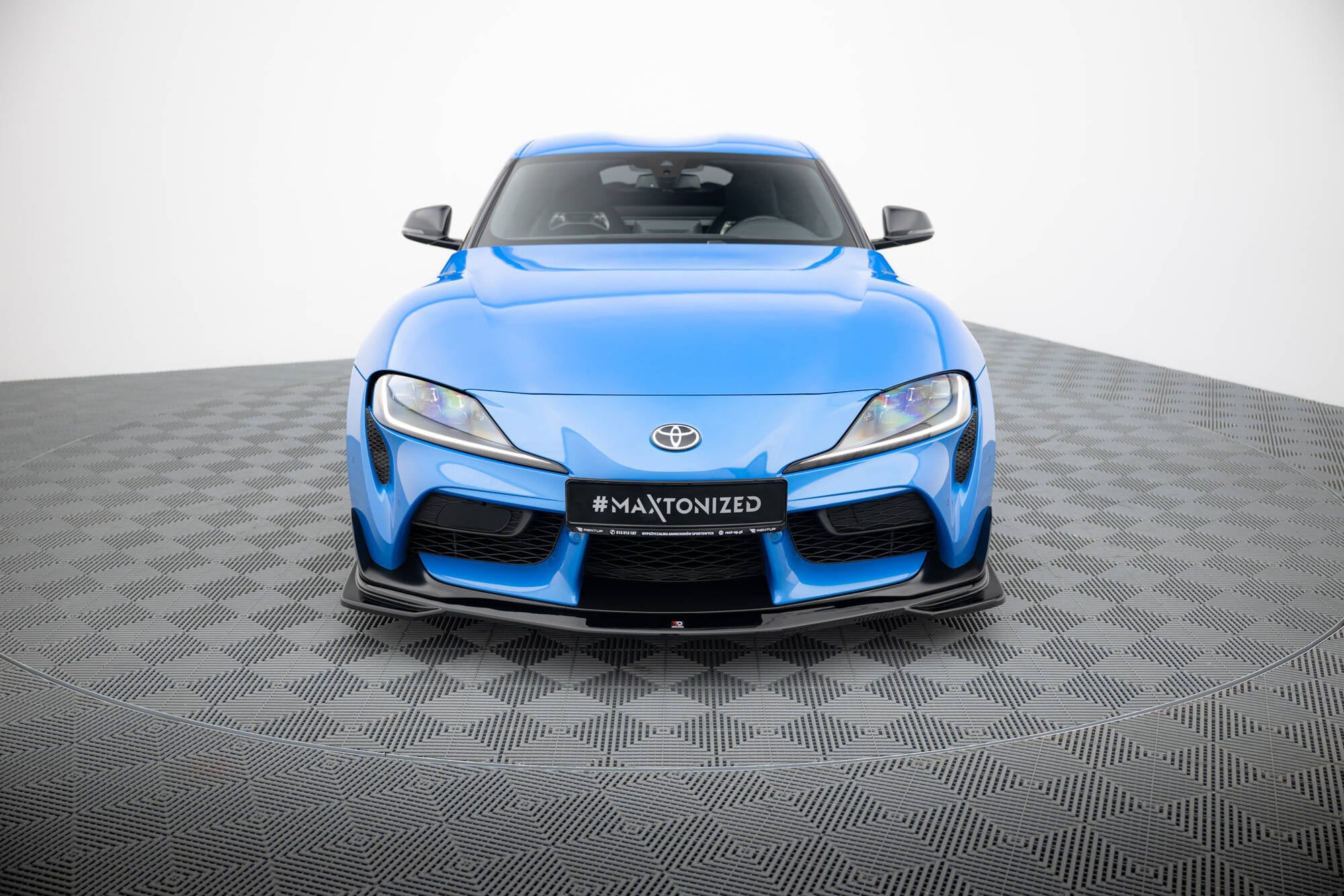 Prelungire splitter bara fata Toyota Supra Mk5 2019- v1 - Maxton Design