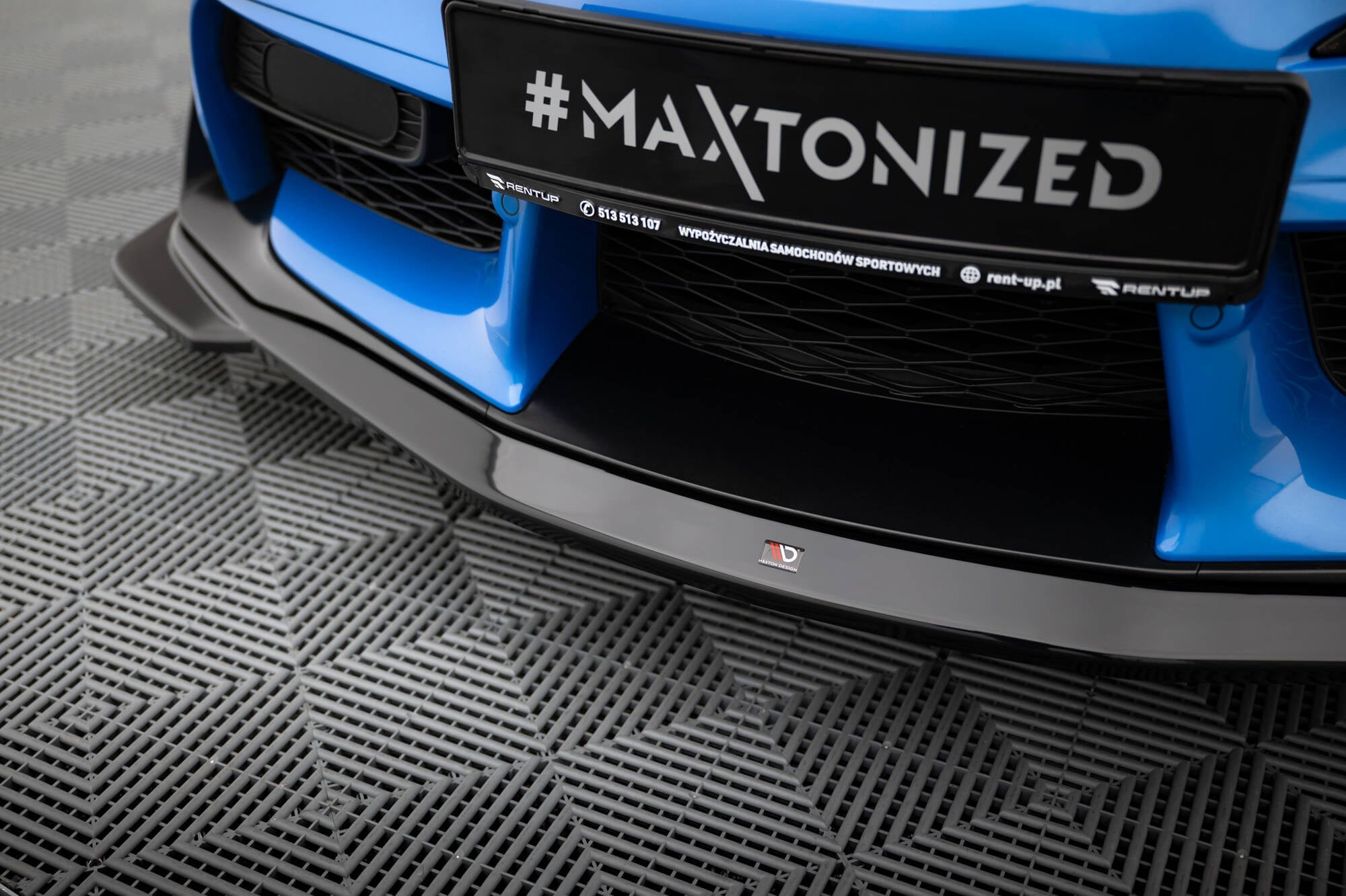 Prelungire splitter bara fata Toyota Supra Mk5 2019- v1 - Maxton Design
