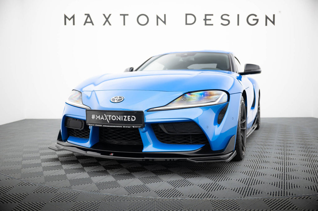 Prelungire splitter bara fata Toyota Supra Mk5 2019- v1 - Maxton Design