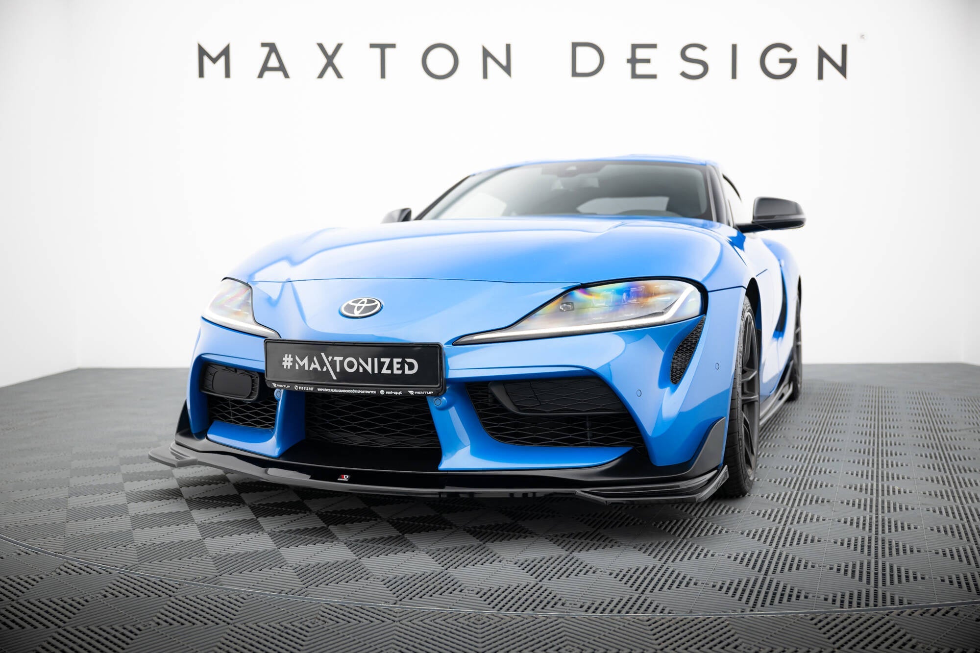 Prelungire splitter bara fata Toyota Supra Mk5 2019- v1 - Maxton Design