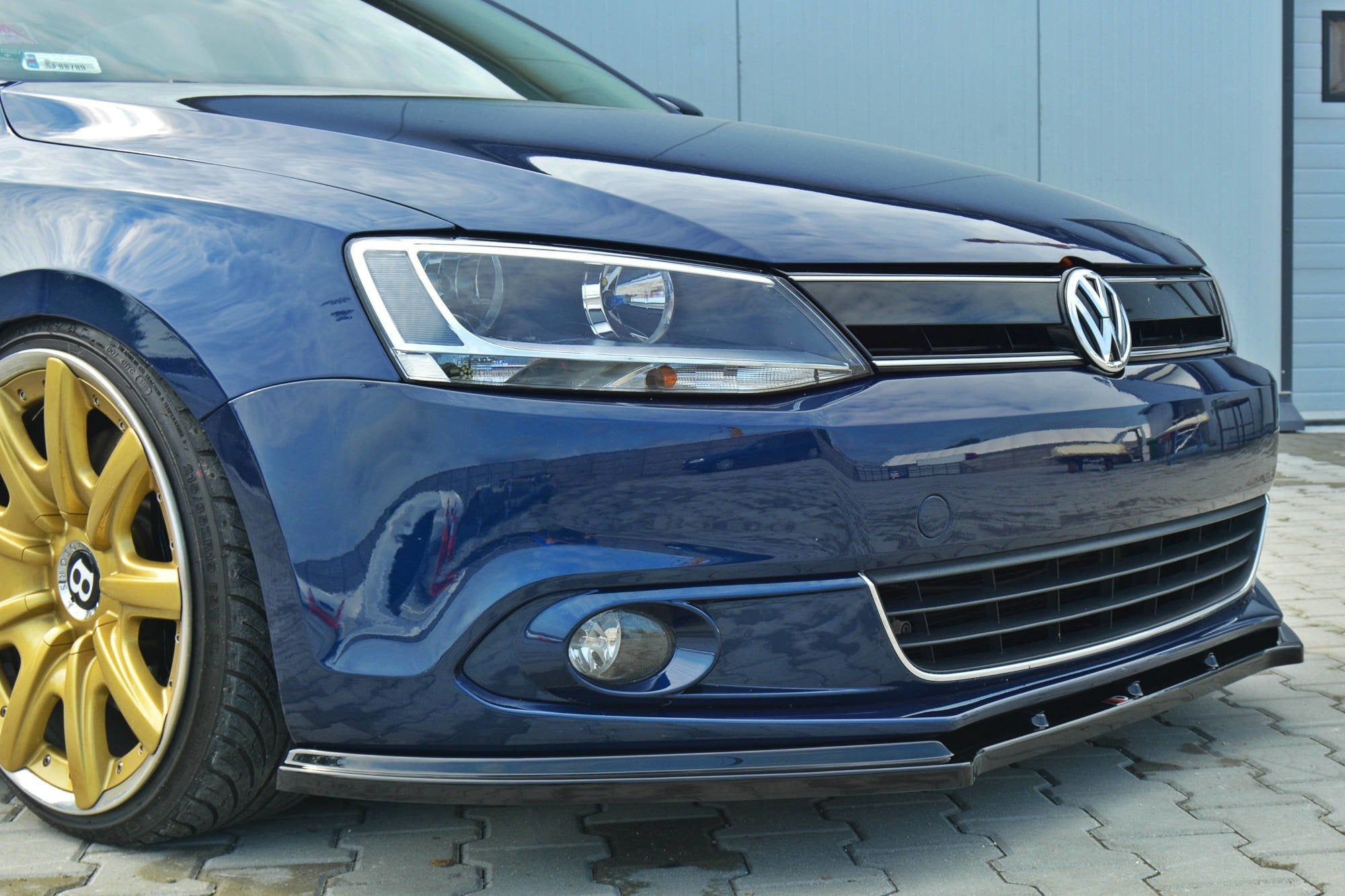 Prelungire splitter bara fata Volkswagen Jetta Mk6 2011-2018 v2 - Maxton Design