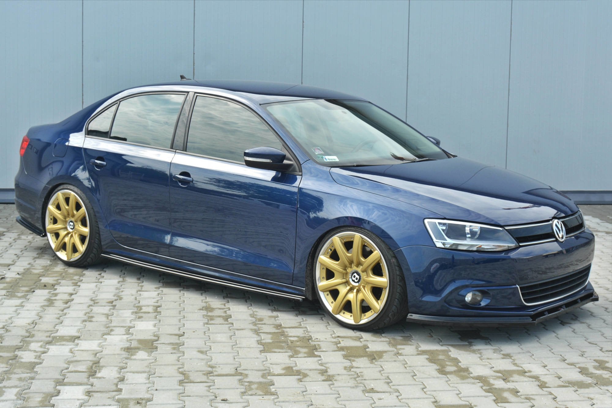 Prelungire splitter bara fata Volkswagen Jetta Mk6 2011-2018 v2 - Maxton Design