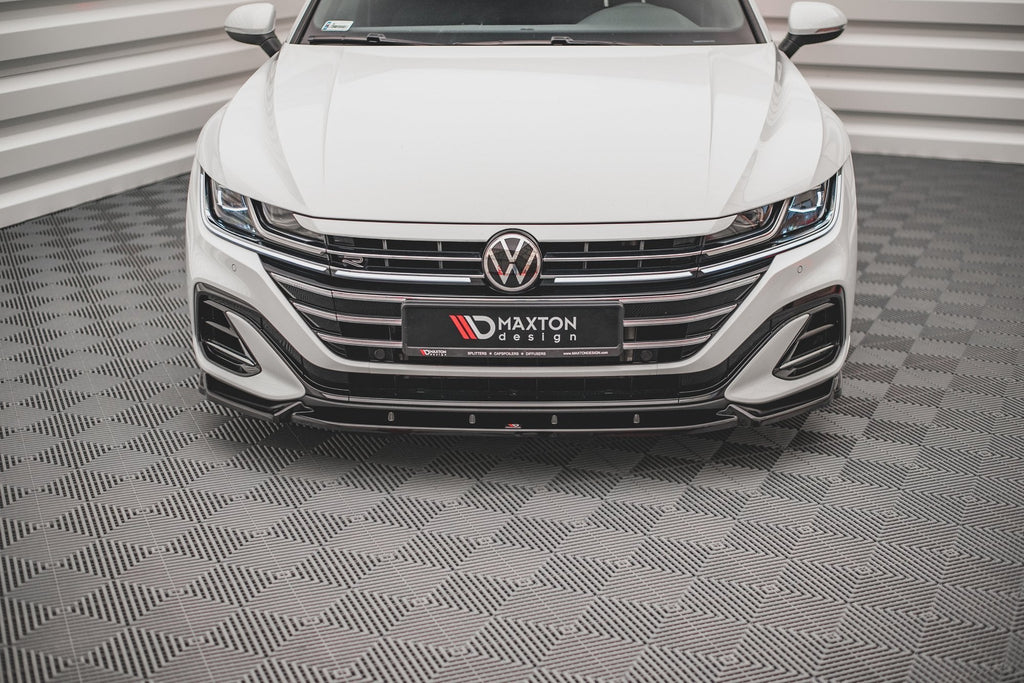 Prelungire splitter bara fata Volkswagen Arteon R-Line Facelift 2020- v7 - Maxton Design