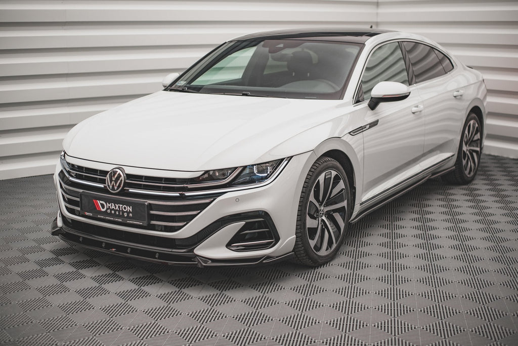 Prelungire splitter bara fata Volkswagen Arteon R-Line Facelift 2020- v7 - Maxton Design