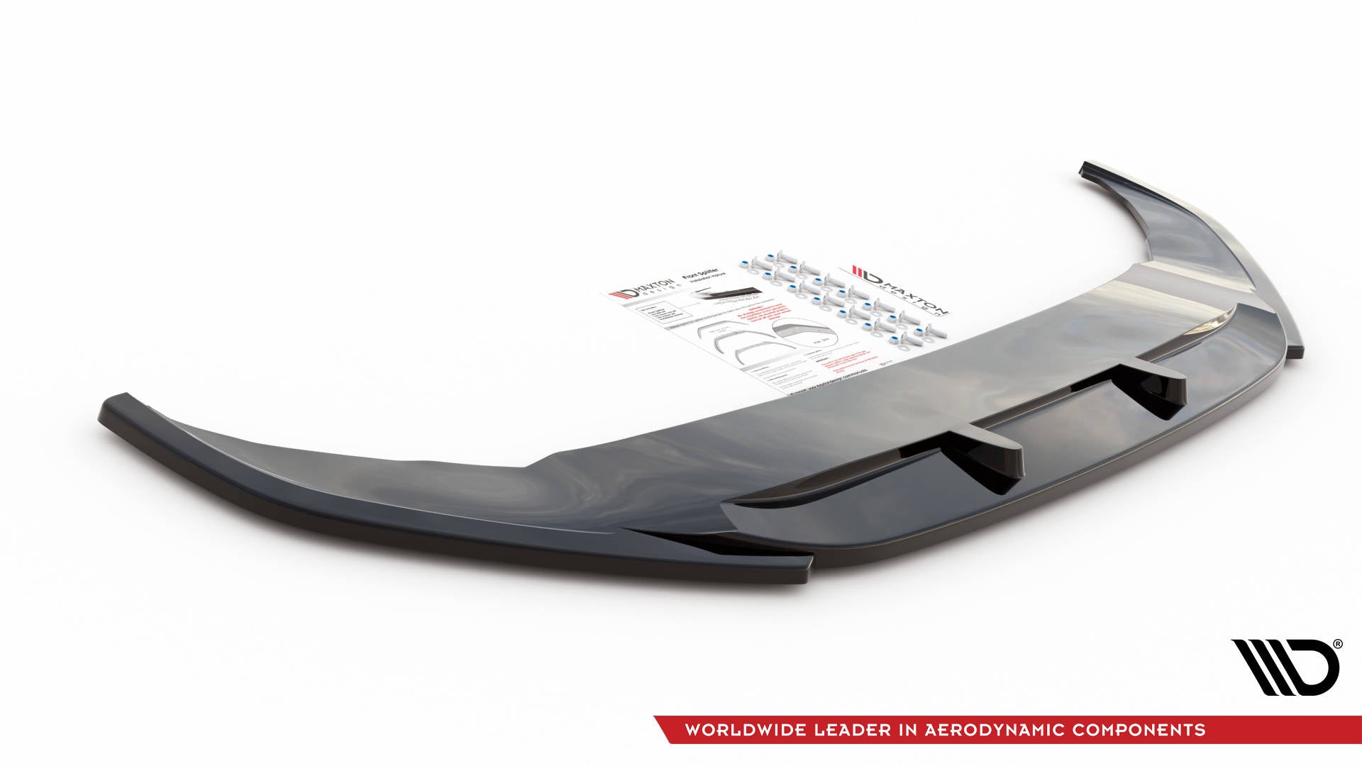 Prelungire splitter bara fata Volkswagen Arteon R 2020- v11 - Maxton Design