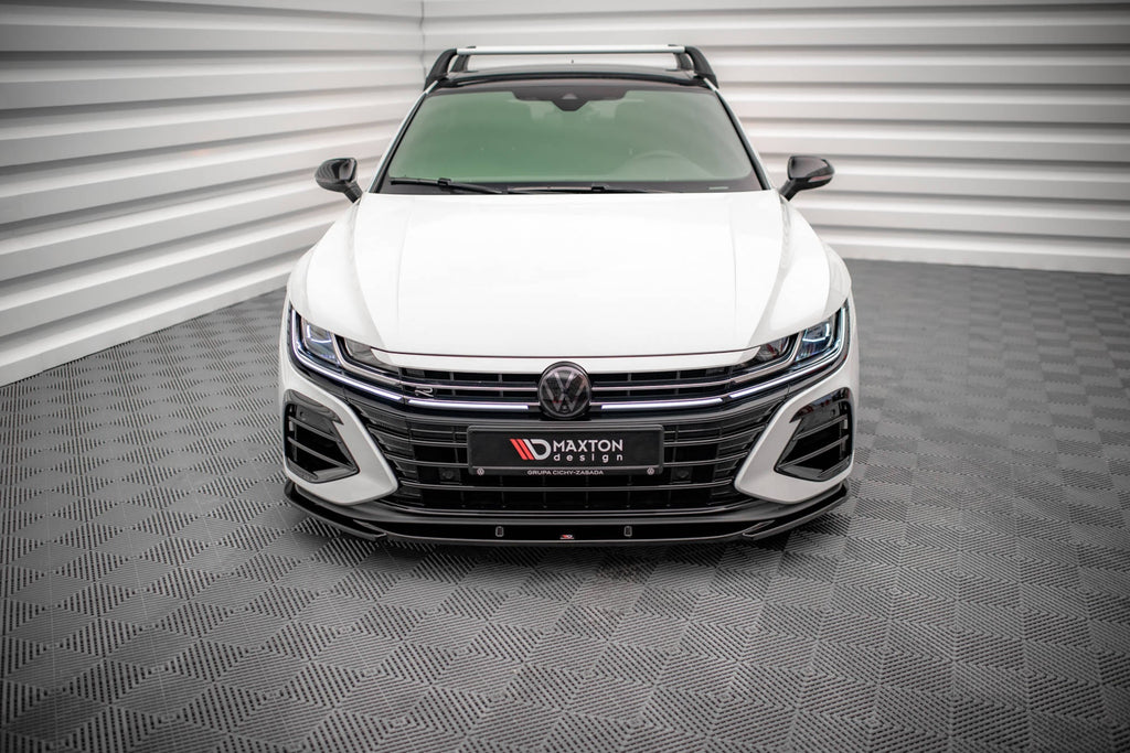 Prelungire splitter bara fata Volkswagen Arteon R 2020- v11 - Maxton Design