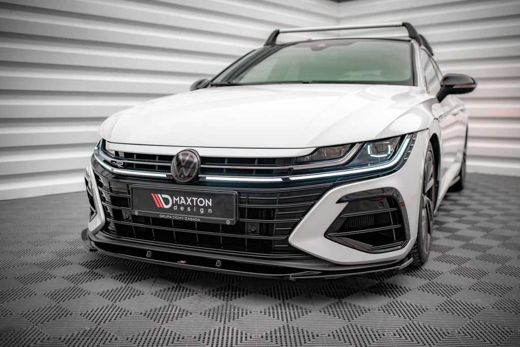 Prelungire splitter bara fata Volkswagen Arteon R 2020- v11 - Maxton Design