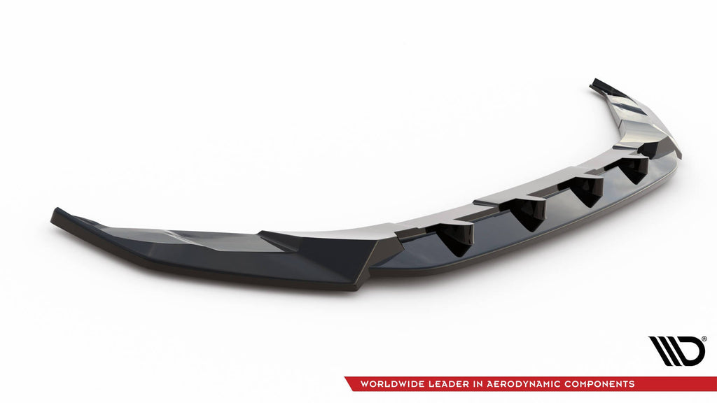 Prelungire splitter bara fata Volkswagen Atlas Cross Sport 2020- v1 - Maxton Design