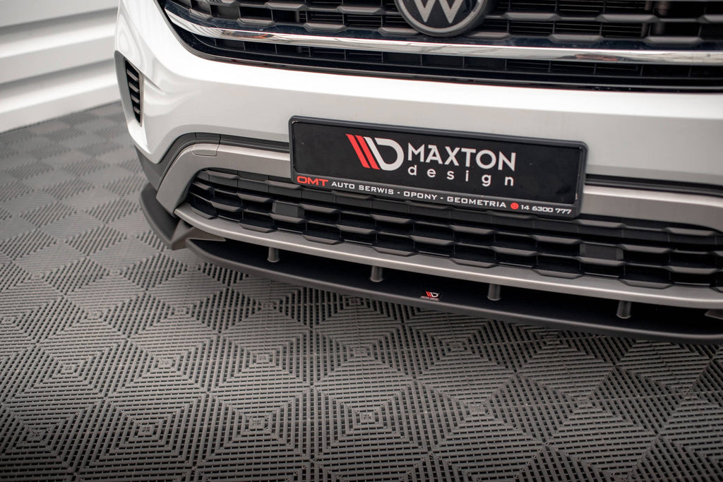 Prelungire splitter bara fata Volkswagen Atlas Cross Sport 2020- v1 - Maxton Design