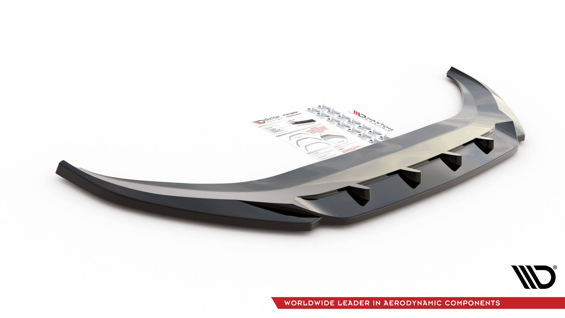 Prelungire splitter bara fata Volkswagen Caddy Mk5 2020- v1 - Maxton Design