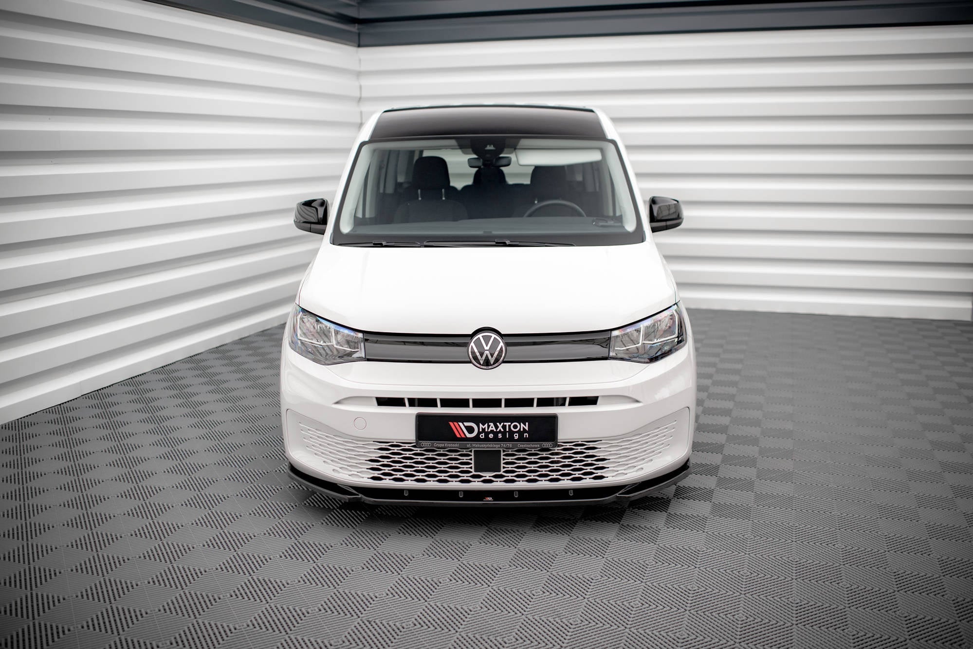 Prelungire splitter bara fata Volkswagen Caddy Mk5 2020- v1 - Maxton Design