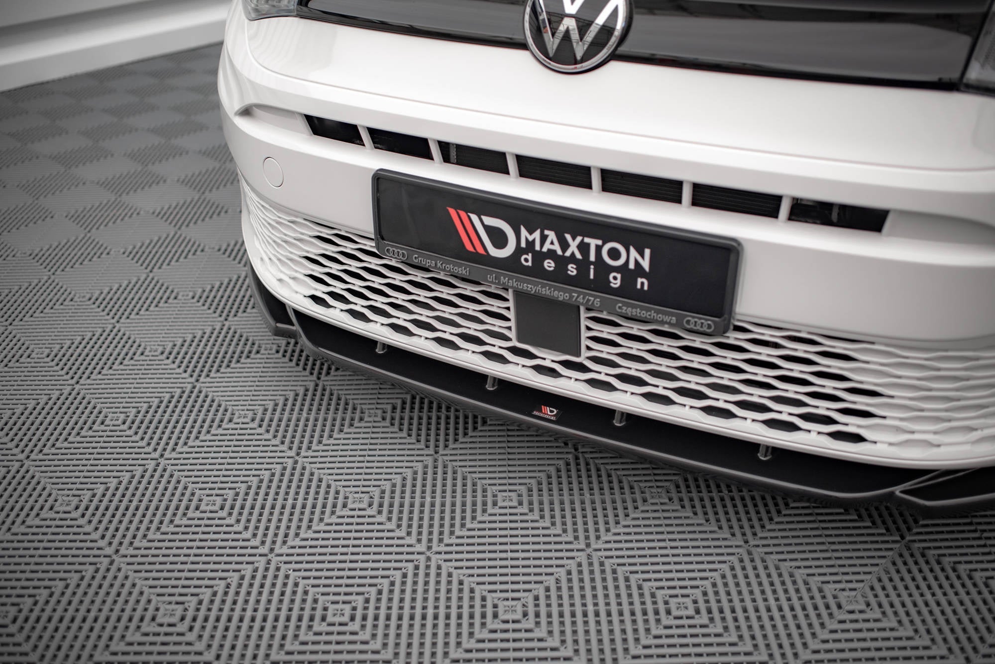 Prelungire splitter bara fata Volkswagen Caddy Mk5 2020- v1 - Maxton Design
