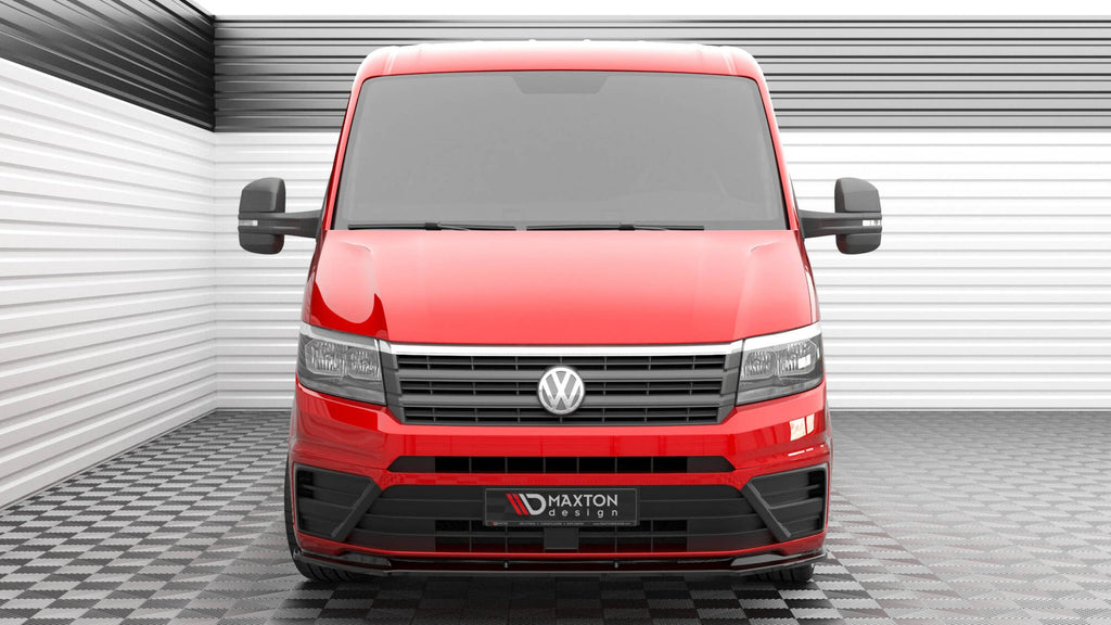 Prelungire splitter bara fata Volkswagen Crafter Mk2 2016- v1 - Maxton Design
