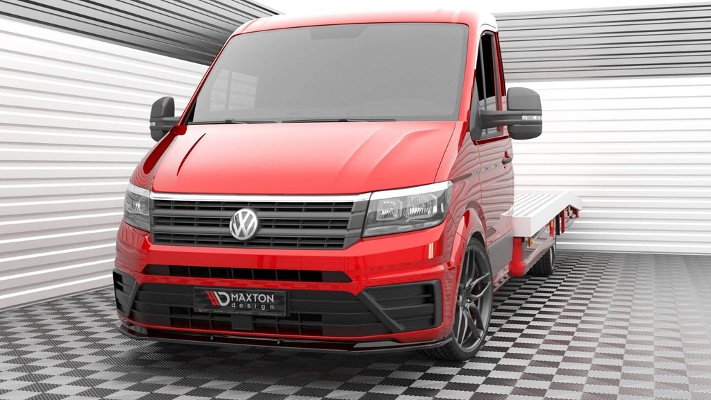 Prelungire splitter bara fata Volkswagen Crafter Mk2 2016- v1 - Maxton Design