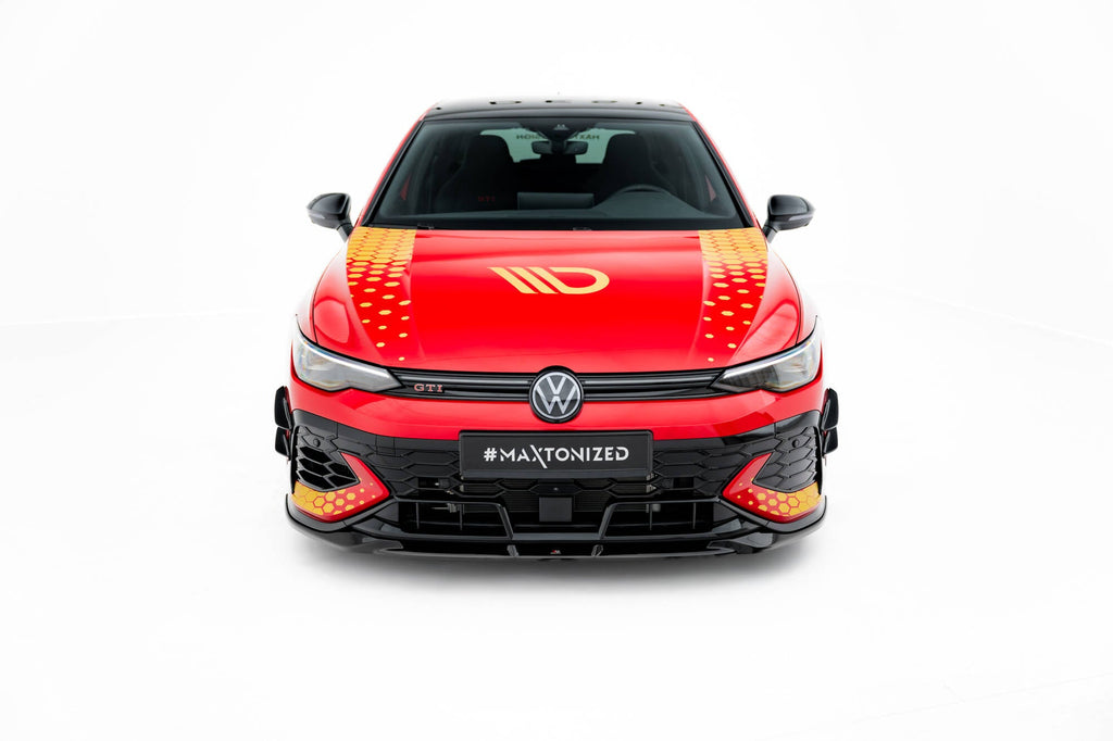 Prelungire splitter bara fata Volkswagen Golf GTI Clubsport Mk8 Facelift 2024- v40 - Maxton Design