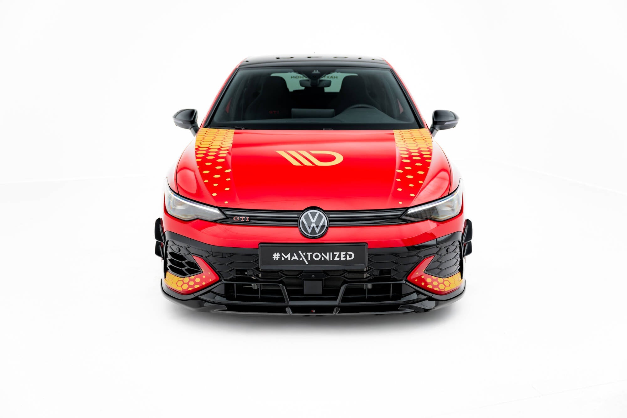 Prelungire splitter bara fata Volkswagen Golf GTI Clubsport Mk8 Facelift 2024- v40 - Maxton Design