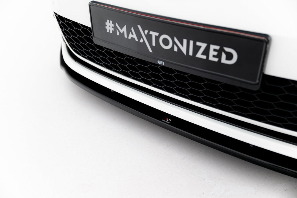 Prelungire splitter bara fata Volkswagen Golf 7 GTI 2012-2017 v4 - Maxton Design