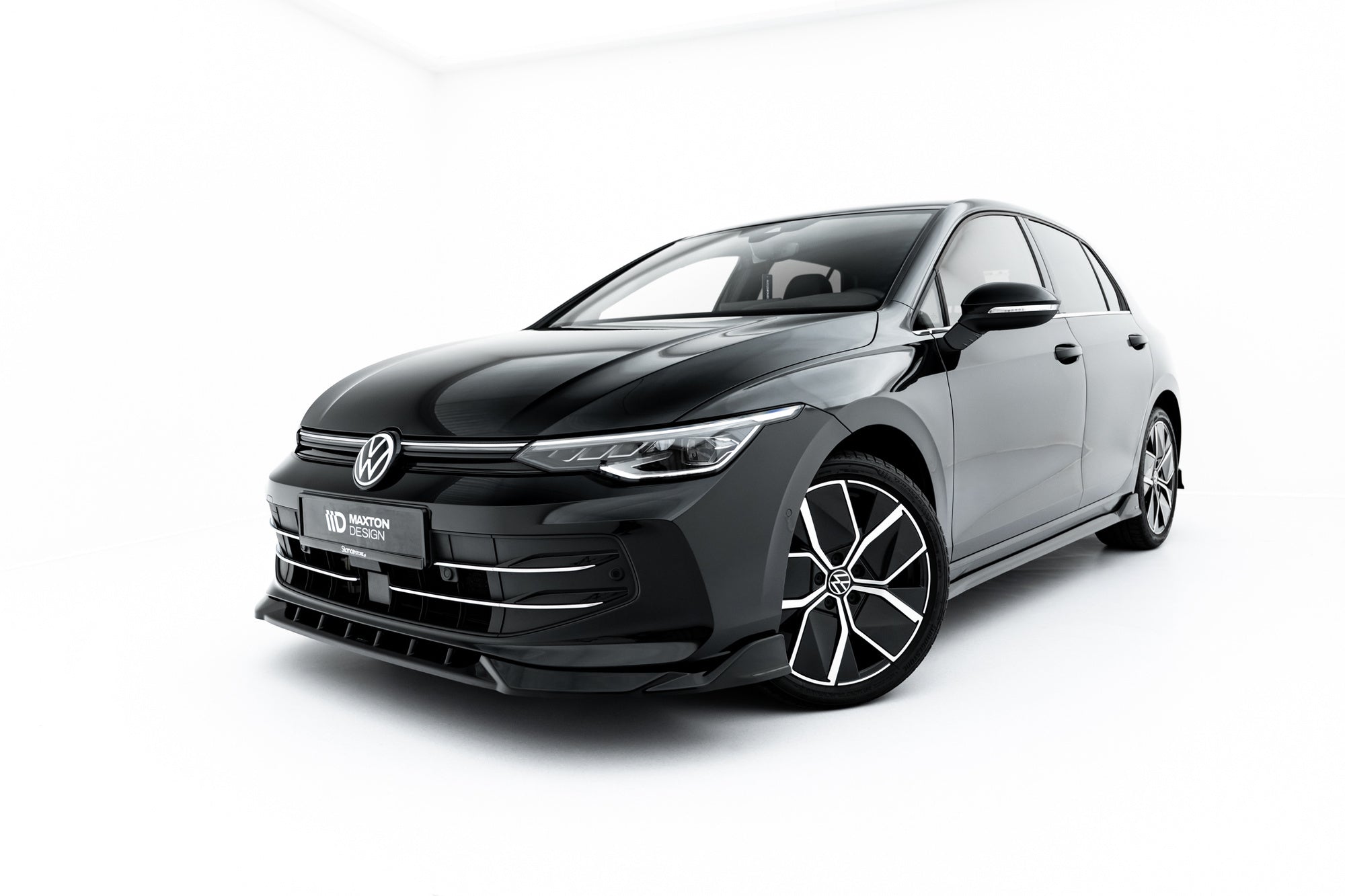 Prelungire splitter bara fata Volkswagen Golf Mk8 Facelift 2024- v53 - Maxton Design