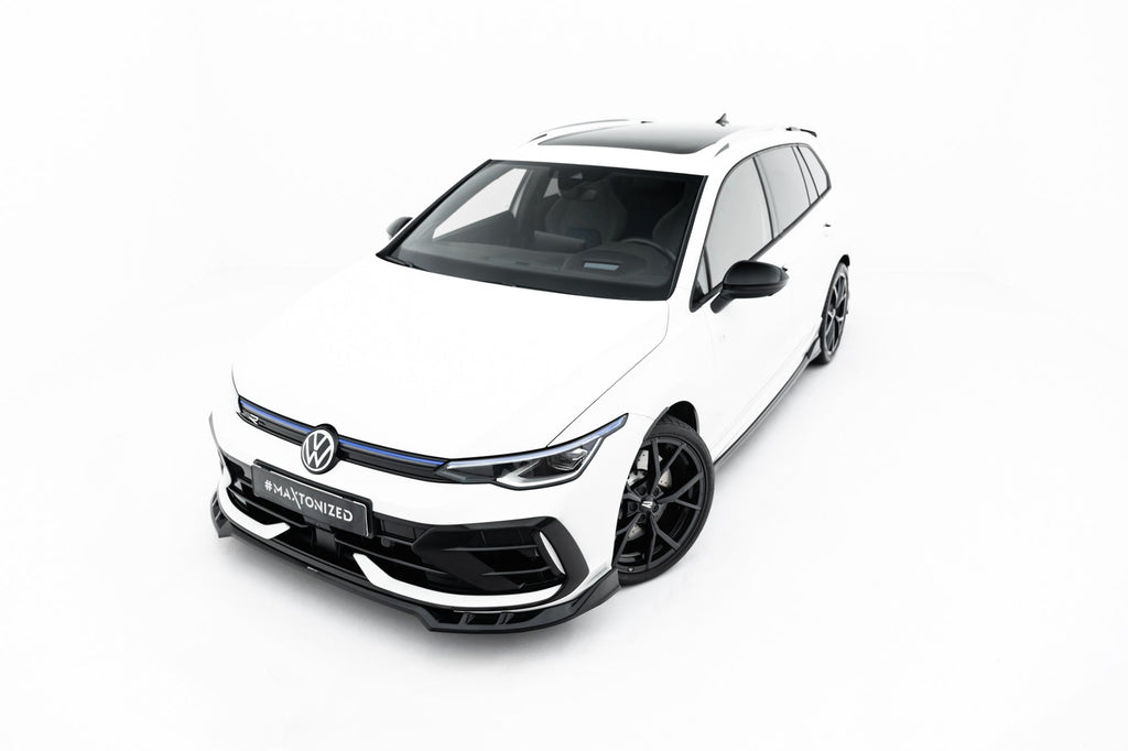 Prelungire splitter bara fata Volkswagen Golf R Mk8 Hatchback Variant Facelift 2024- v46 - Maxton Design