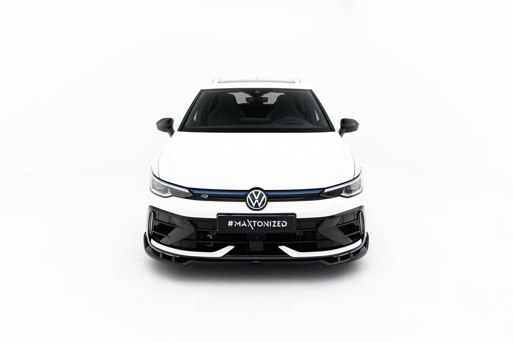 Prelungire splitter bara fata Volkswagen Golf R Mk8 Hatchback Variant Facelift 2024- v46 - Maxton Design