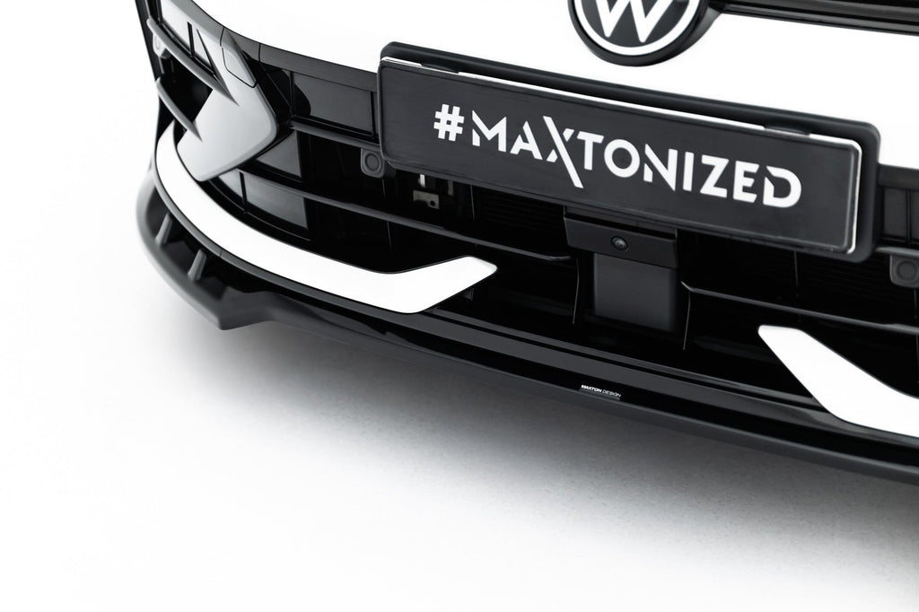 Prelungire splitter bara fata Volkswagen Golf R Mk8 Hatchback Variant Facelift 2024- v46 - Maxton Design