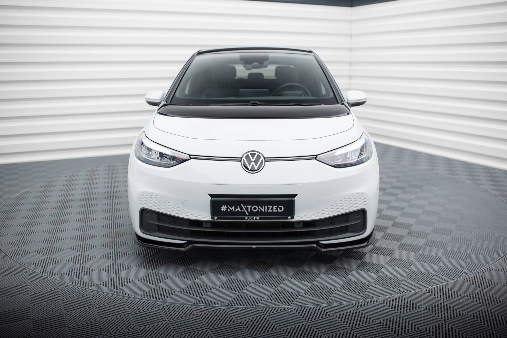 Prelungire splitter bara fata Volkswagen ID.3 Mk1 2019-2023 v1 - Maxton Design