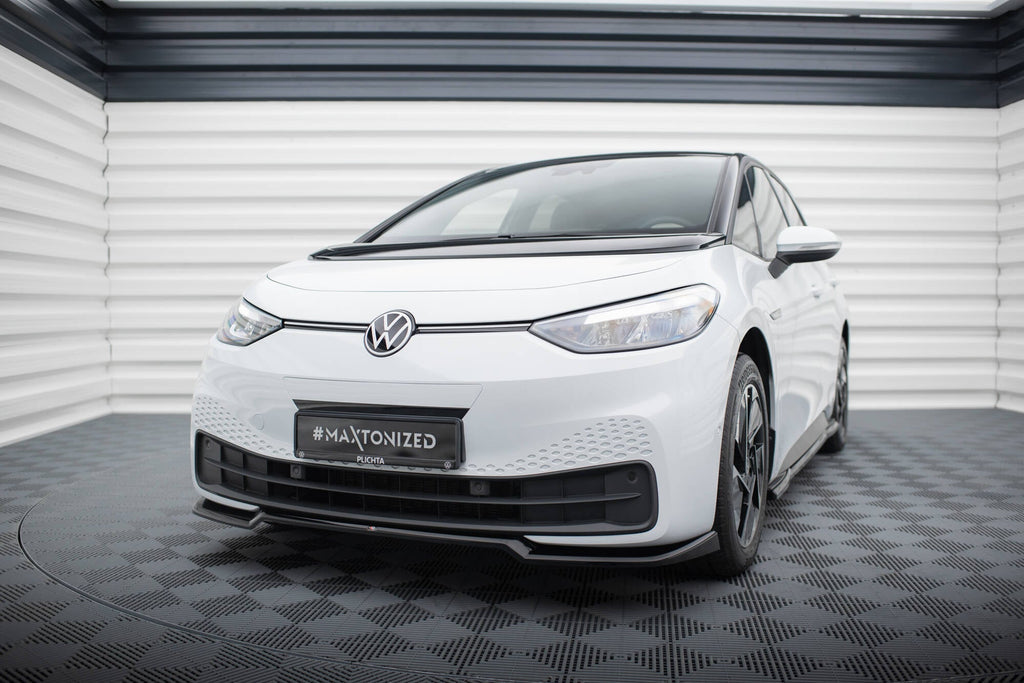 Prelungire splitter bara fata Volkswagen ID.3 Mk1 2019-2023 v1 - Maxton Design