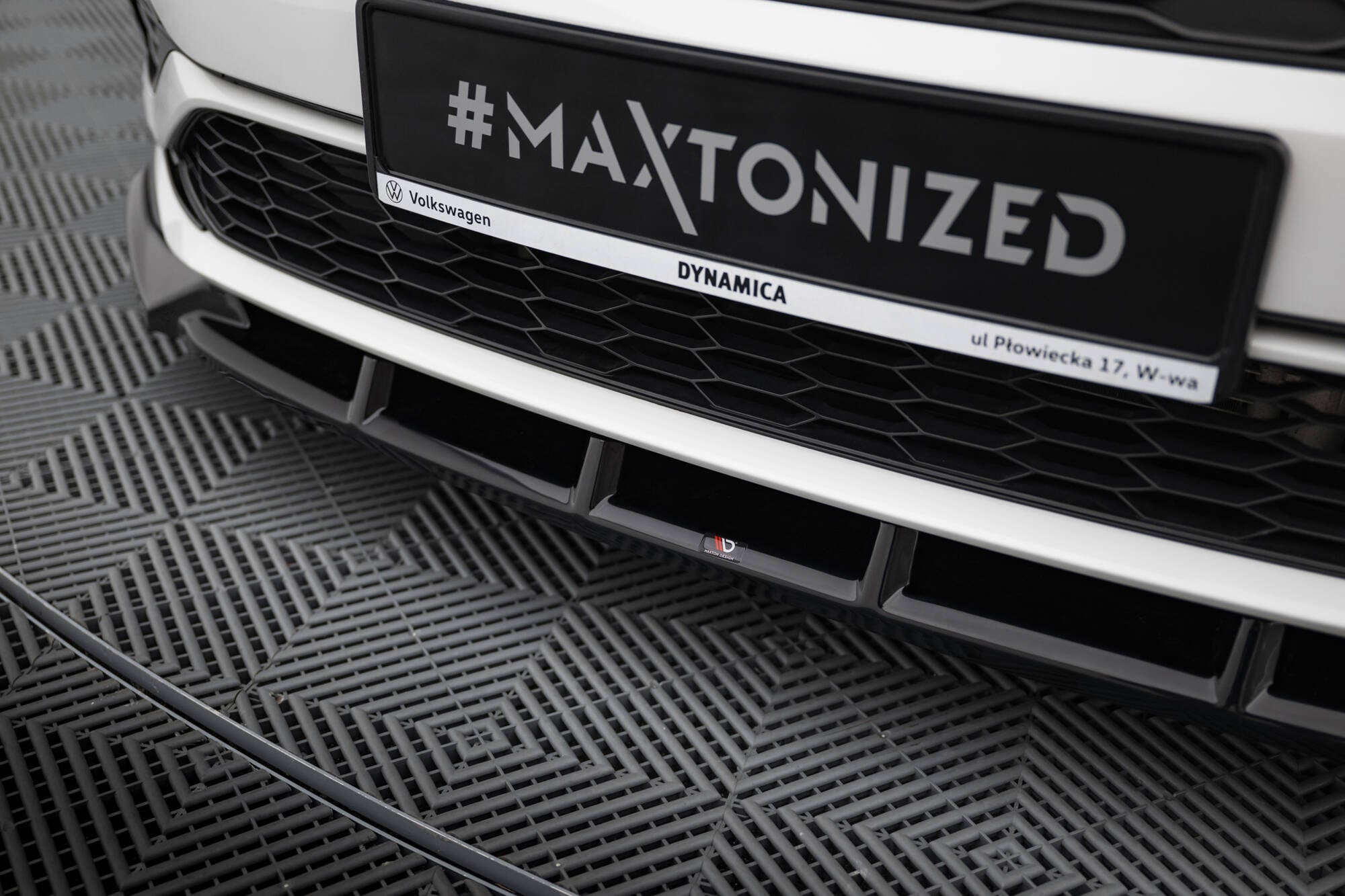 Prelungire splitter bara fata Volkswagen Jetta GLI Mk7 2018-2021 v3 - Maxton Design