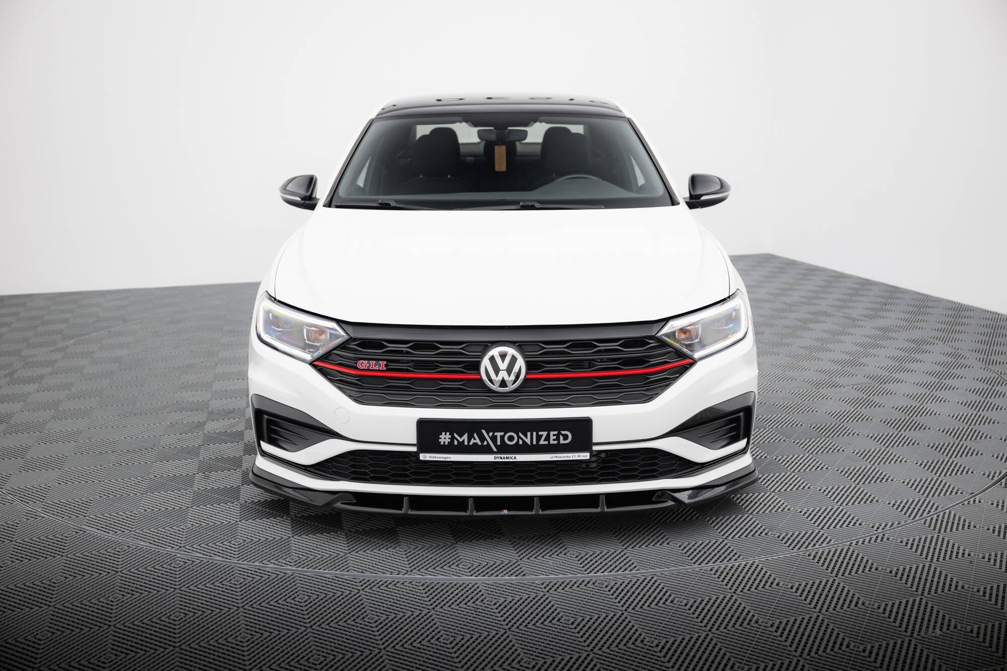 Prelungire splitter bara fata Volkswagen Jetta GLI Mk7 2018-2021 v3 - Maxton Design
