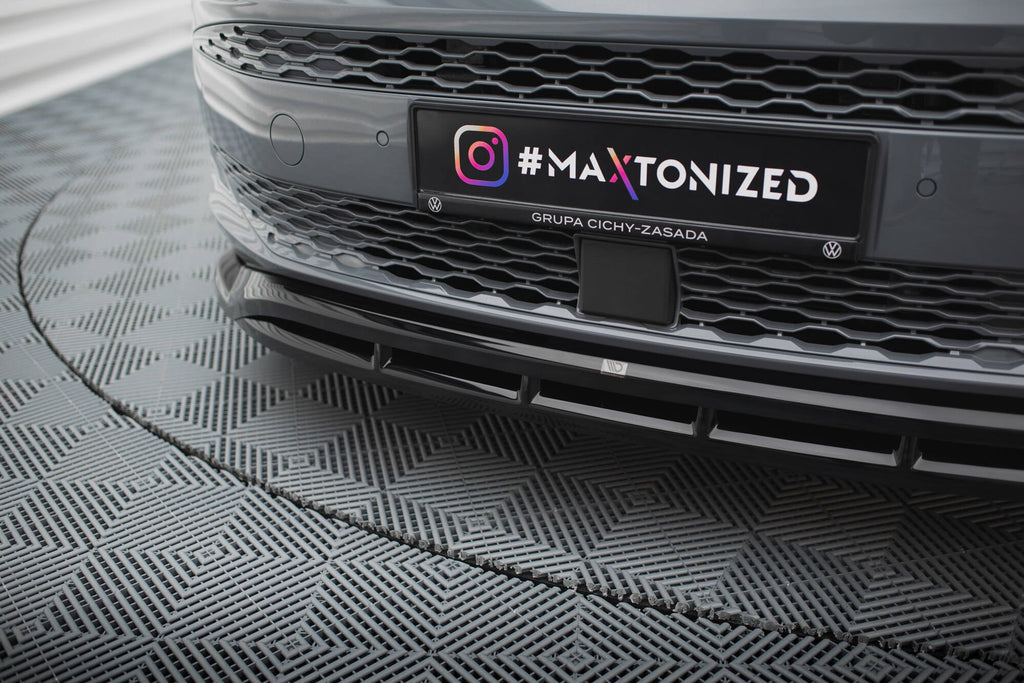 Prelungire splitter bara fata Volkswagen Multivan T7 2021- v1 - Maxton Design