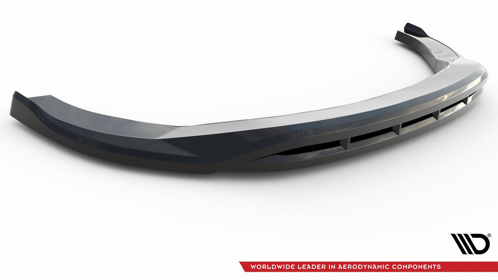 Prelungire splitter bara fata Volkswagen Multivan T7 2021- v1 - Maxton Design
