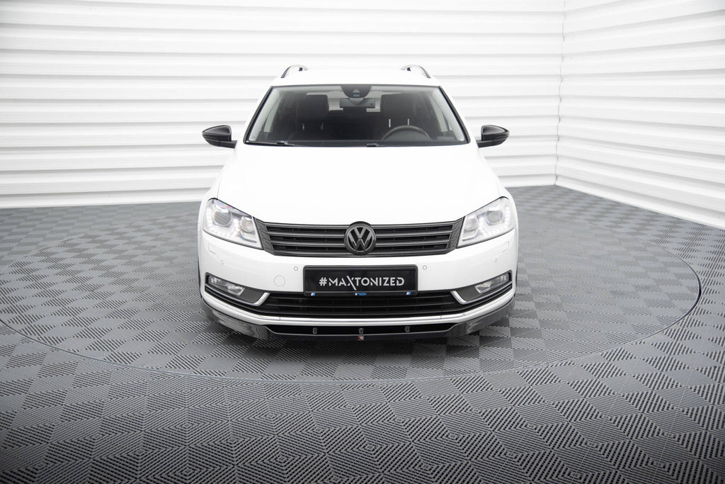 Prelungire splitter bara fata Volkswagen Passat B7 2010-2014 v8 - Maxton Design