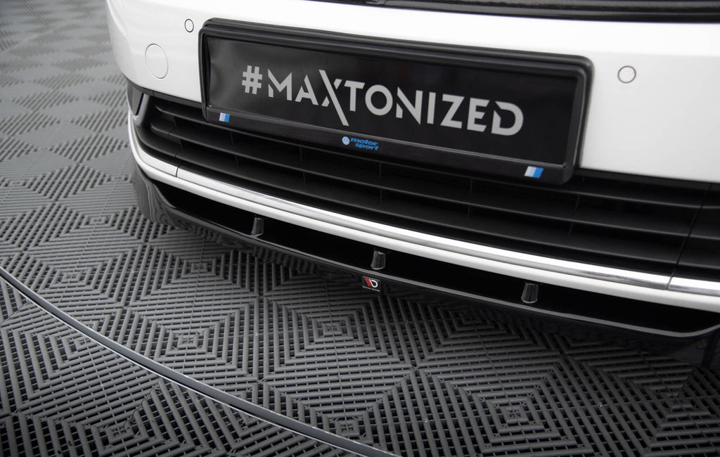 Prelungire splitter bara fata Volkswagen Passat B7 2010-2014 v8 - Maxton Design