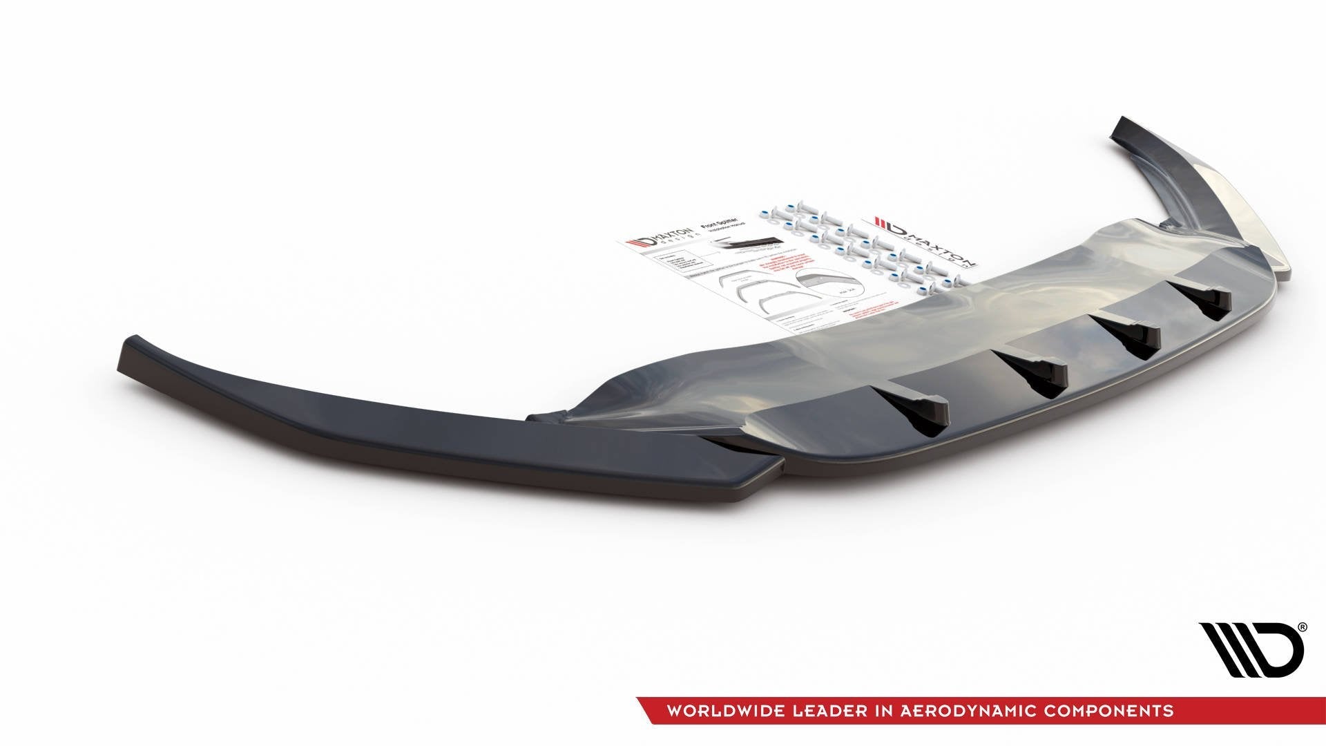 Prelungire splitter bara fata Volkswagen Passat B8 2014- v11 - Maxton Design
