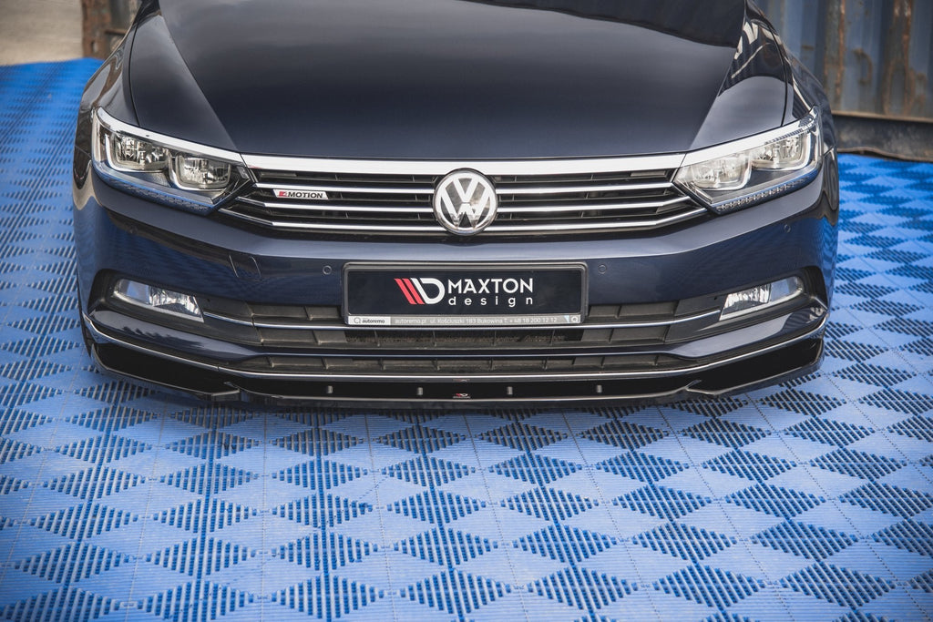 Prelungire splitter bara fata Volkswagen Passat B8 2014- v11 - Maxton Design