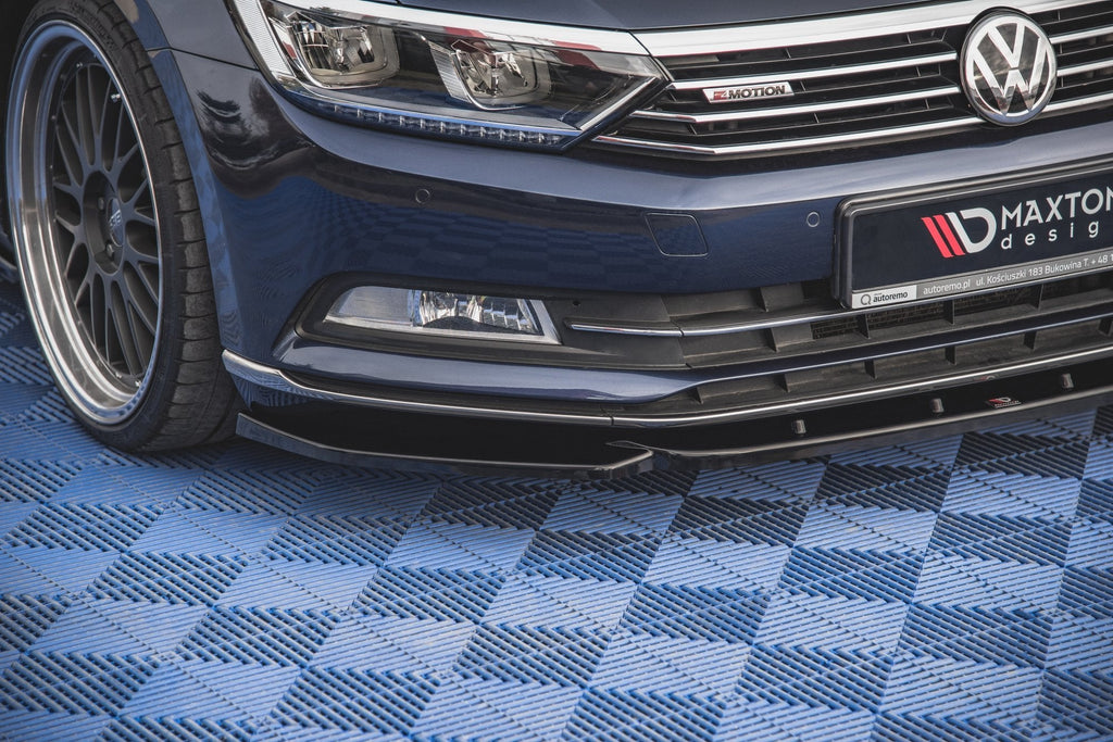 Prelungire splitter bara fata Volkswagen Passat B8 2014- v11 - Maxton Design