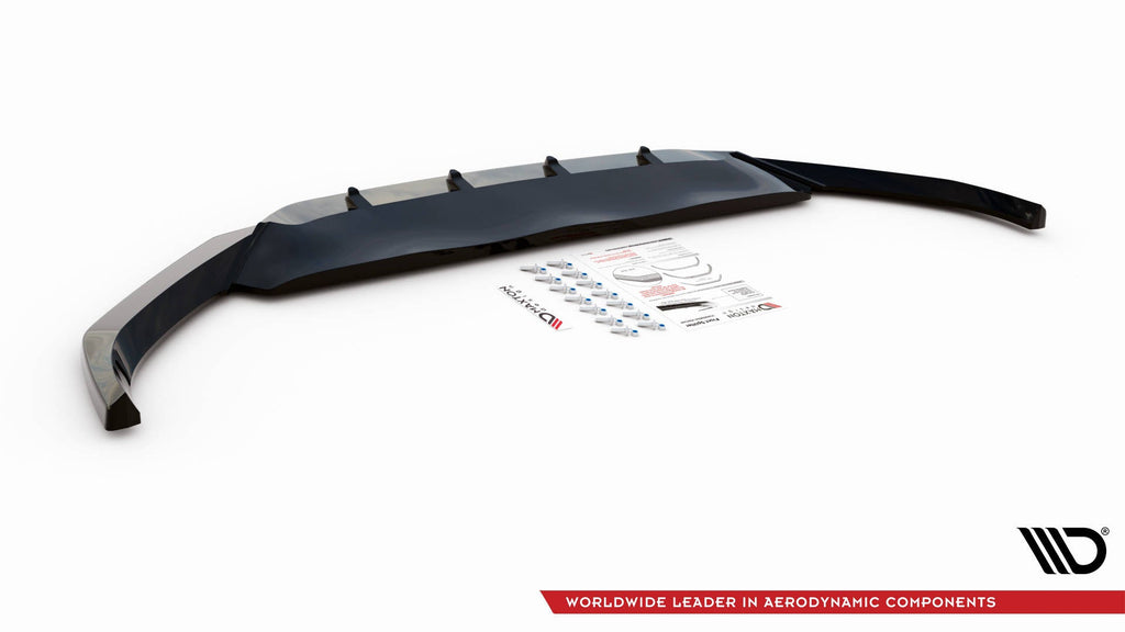 Prelungire splitter bara fata Volkswagen Passat B8 Facelift 2019- v13 - Maxton Design