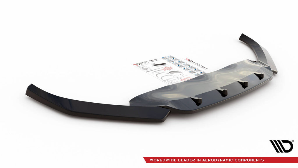 Prelungire splitter bara fata Volkswagen Passat B8 Facelift 2019- v13 - Maxton Design