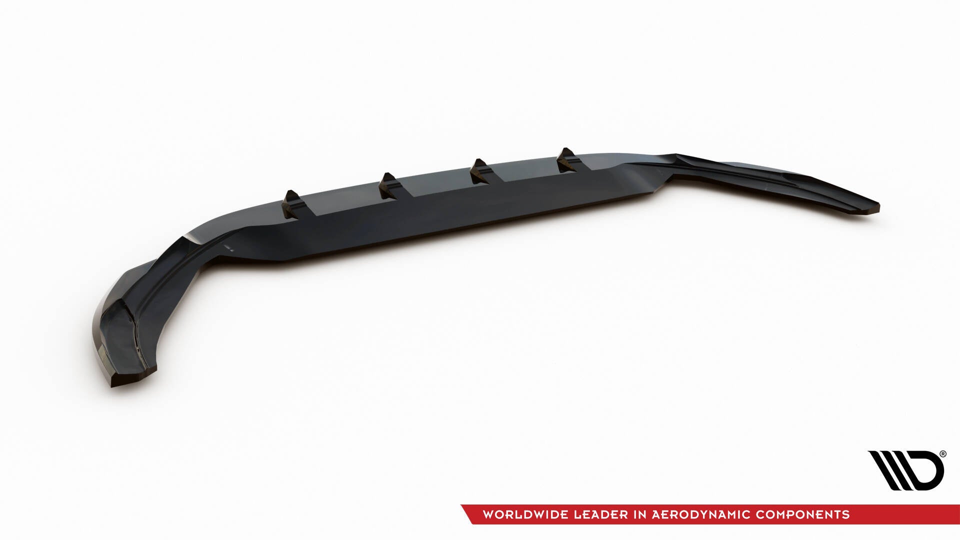 Prelungire splitter bara fata Volkswagen Polo GTI Mk6 Facelift 2021- v18 - Maxton Design