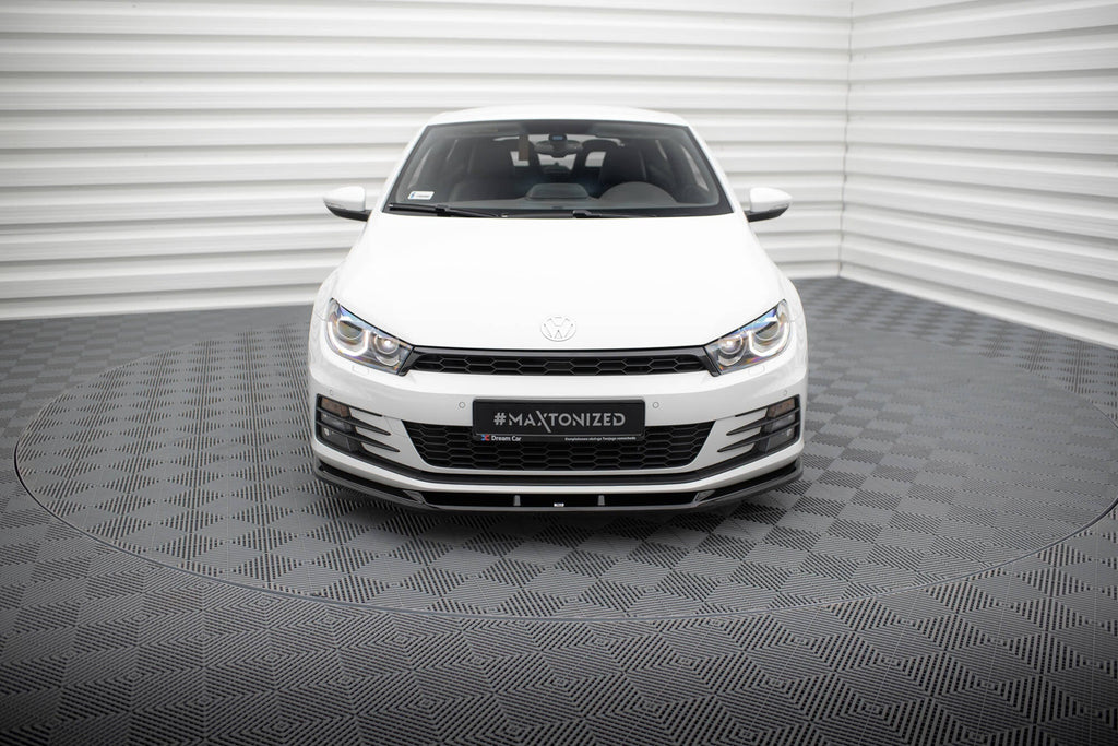 Prelungire splitter bara fata Volkswagen Scirocco Mk3 Facelift 2014-2017 v15 - Maxton Design