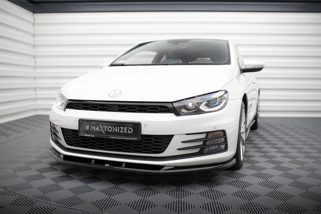 Prelungire splitter bara fata Volkswagen Scirocco Mk3 Facelift 2014-2017 v15 - Maxton Design