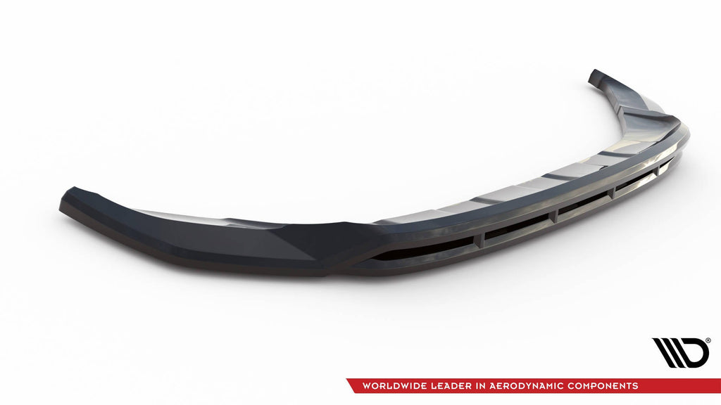 Prelungire splitter bara fata Volkswagen T-Roc R Mk1 Facelift 2021- v3 - Maxton Design