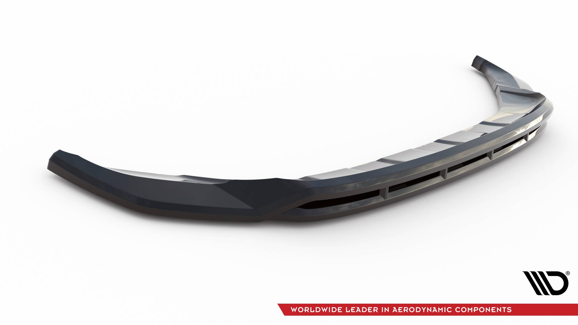 Prelungire splitter bara fata Volkswagen T-Roc R Mk1 Facelift 2021- v3 - Maxton Design